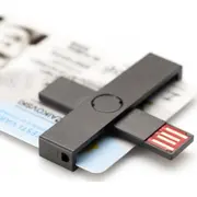 Id Smart Card Reader black  Blister 4748001003724 Black 64147 Model nr 3 karšu lasītājs