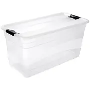 Kaste ar vaku crystalbox Cornelia 79 5X39 5X40Cm 83L caurspidiga 4001515427012  1042700100000