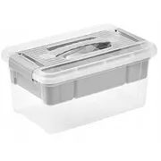 Kaste ar vaku un organaizeru organizer box Henri 19X29X14Cm 5L gaisi peleka/caurspidiga 4052396112160 