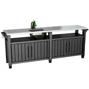Keter Grila galds Unity Chef 415 L peleks 7290106939868  R74940 Dārza mēbeles