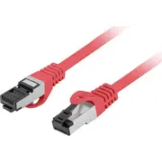 Lanberg Patchcord S/Ftp kat.8.1 1 5M Lszh Cu fluke passed czerwony Pcf8-10Cu-0150-R 5901969440744  Joinedit61106017