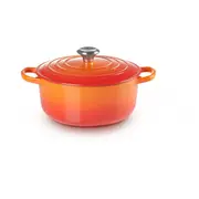 Le Creuset Signature Brater rund 22Cm oven red  21177220902430