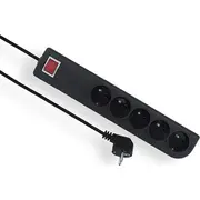 Listwa zasilajaca Elgotech Psf3 przeciwprzepieciowa 5 gniazd 1.5 m czarna Psf3-501-2 5902694923113  Joinedit15661738