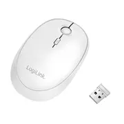 Logilink Maus Funk  Bluetooth 2.4Ghz 800/1200/1600Dpi weis Id0205 Datora pele