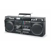 Muse  M-380 Gb Portable Bluetooth Radio Cd Cassette Recorder Aux in Black 3700460209025 M-380Gb magnetola