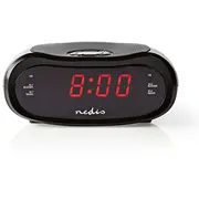 Nedis Clar001Bk Digitālais Modinātājs ar Radio Melns  Rokas pulksteņi