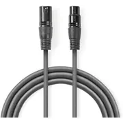 Nedis Xlr M - F 0.5M 5412810295579  Coth15010Gy05 kabelis video audio