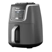 Ninja Af160 Single 5.2 L Stand-Alone 1750 W Hot air fryer Grey  Af160Eu 622356232715 Ninaf160Eu Fritēšanas iekārta