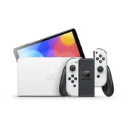 Nintendo Switch Oled white 045496453435  10007454 0045496453435 210301 Nsh008 Swiconin0043 spēļu konsole