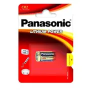 Panasonic Lithium Power Battery Cr2A  1 pc Blister Bk Cr2 1B 2B210599 Bat-Cr2/P Cr2/Pan Cr-2L/1Bp Lithiumpowercr23VBl01 Baterija