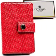 Peterson Portfel damski w orientacji pionowej zdobionej tloczeniem - Nosize Dh Ptn 002-Ys Rov 5903051209413  Joinedit62694845
