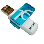 Philips Usb 2.0 Flash Drive Vivid Edition Zila 16Gb  Fm16Fd05B Fm16Fd05B/00 atmiņa