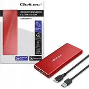 Qoltec 51831 Enclosure / M.2 Ssd drive  5901878518312 piederumi cietajiem diskiem Hdd