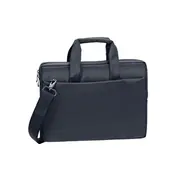 Rivacase 8221 Black Laptop Bag 13.3 6901801082216  1206985 8221Black Rc8221Bk datortehnikas aksesuārs