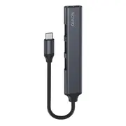 Savio Ak-71 Usb-C hub - 3 x Usb-A 2.0  1 3.0 4-In-1 5 Gbps Ak 71 adapteris