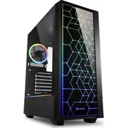Sharkoon Gehause Rgb Lit 100  4044951028153 Datora korpuss