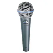 Shure Beta 58A - dynamic  supercardioid vocal microphone Mikrofons