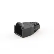 Strain relief Rj45 black/100 pcs  Bt5Bk/100