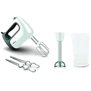 Tefal mikseris Prepmix  500W balts/pelēks Ht462138 Mikseris