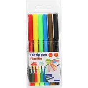 Topwrite - Zestaw mazakow / pisakow flamastrow 6 szt 8711252521015  Joinedit40837008