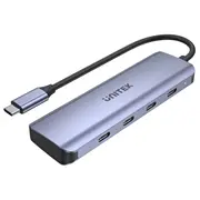 Unitek Hub Usb-C 3.1  4X 5 Gbps H1107K Usb centrmezgli