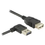 Usb Verl. Delock A - St/Bu 1.00M 90  sw Easy 83551 kabelis