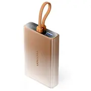 Vention 10000 mAh Usb-C  Lightning Usb-A 22.5W z wyswietlaczem Led miedziany Fhzj0 Powerbank mobilā uzlādes iekārta