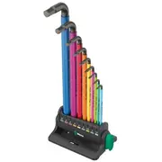 Wera 950/9 Hex-Plus Multicolour 3 angle wrench set  05133165001 503733