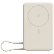 Xiaomi Magnetic Power Bank 10000 with Built-In  mAh Beige Bhr08Pbgl 71808 Powerbank mobilā uzlādes iekārta