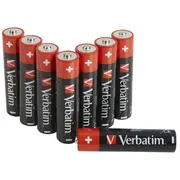 1X8 Verbatim Alkaline battery Micro Aaa Lr 03  49502 Baterija