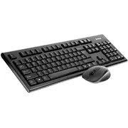 A4Tech 7100N desktop keyboard Rf Wireless Qwerty English Black  A4Tkla41220 4711421871341 klaviatūra