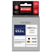 Activejet Ah-M652Rx ink for Hewlett Packard 652 F6V25Ae/F6V24Ae  Ah M652Rx kārtridžs