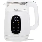 Adler Ad 1305 bialo-srebrny  Ws 14831407 1305Ws Elektriskā Tējkanna