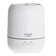 Adler Ultrasonic aroma diffuser 3In1 Ad 7968  Suitable for rooms up to 25 m White 5903887809337 Ad7968
