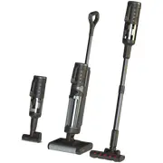Aeno Cordless Transformer Vacuum Cleaner  Wet and Dry cleaning 200W 4000Mah 14Kpa 21 6V 2 rollers autocleaning drying Atc0001 7411793 Putekļu sūcējs