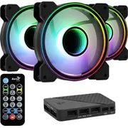 Aerocool Mirage 12 Pro Argb Led Lufter  3Er Pack inkl. Controller - 120Mm Acf3 Mr10227.11 Aeropgsmirage12-A-P ventilators