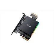 Akasa Dual M.2 Pci-E Rgb Led Adapter Karte  Ak Pccm2P 04 Zuus-371 Datora korpuss