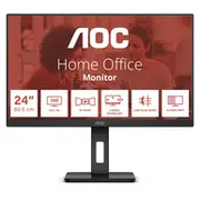 Aoc 60 5Cm 23 8 24E3Qaf  1609 HdmiDp Va black retail monitors