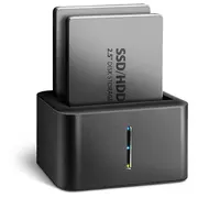 Axagon Adsa-D25  Usb 3. 2 Gen 1 2Xsata 6G 2.5In Adsa D25 Zuwe-513 cietā diska korpuss
