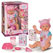 Baby born Emma Doll 43Cm  Accessories 834800 1256531 4001167834800 834800-116724 bērnu rotaļlieta