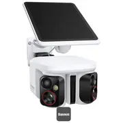 Baseus Security X1 Pro Outdoor Dual Camera 3K  White 6932172694814 S0003500