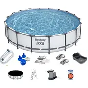 Bestway Steel Pro 5.49M x 1.22M  Blue 56462 Baseins
