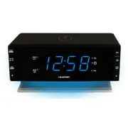 Blaupunkt Cr55Charge radio Clock Digital Black  5901750503283 Radiobudzik radiopulksteņi