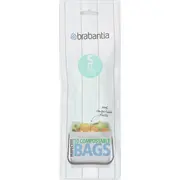 Brabantia atkritumu tvertņu maisiņi Bio  6 l S 10Gb 419683 871010755419683 Virtuves piederumi