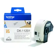 Brother  Dk-11201 Address labels Thermal Black on white 29 x 90 mm 4977766628112 Dk11201 biroja tehnikas aksesuāri