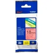 Brother Tze441 Taśma 18Mm Black On Red  4977766686327