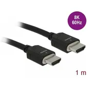 Cable Delock 85296 Hdmi M - 5M black color  kabelis video audio
