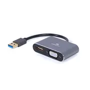 Cablexpert Usb display adapter A-Usb3-Hdmivga-01 0.15 m  3.0 Type-A A Usb3 Hdmivga 01