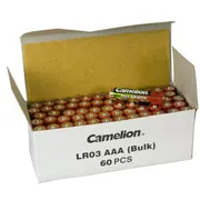 Camelion Aaa/Lr03  Plus Alkaline 60 pcs 2000000412160 11090003 Baterija