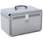 Cd/Dvd Kufer - 200 silver  Box75